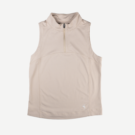 Women's Mary Jane Sleeveless 1/4 Zip