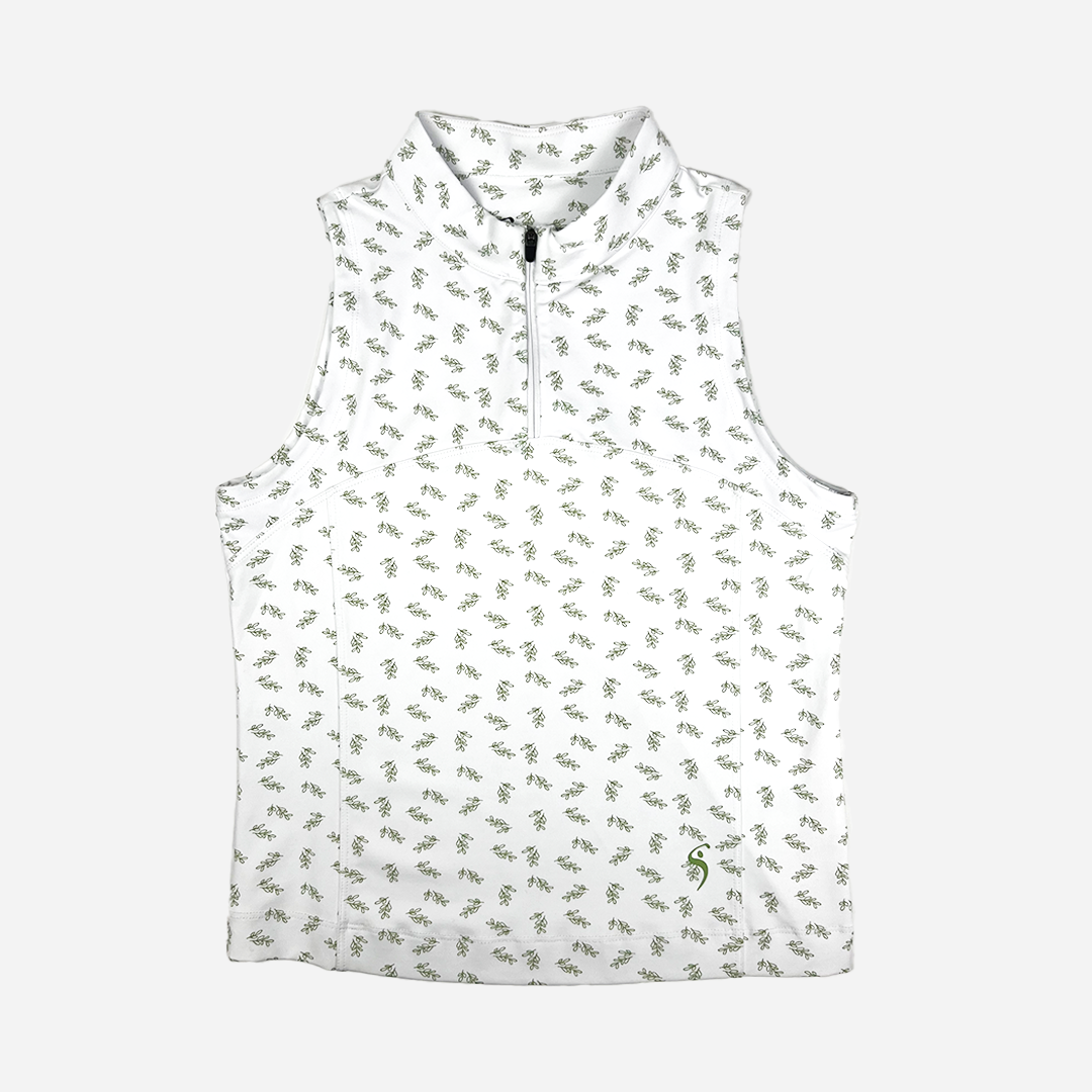 Women's Mary Jane Sleeveless 1/4 Zip