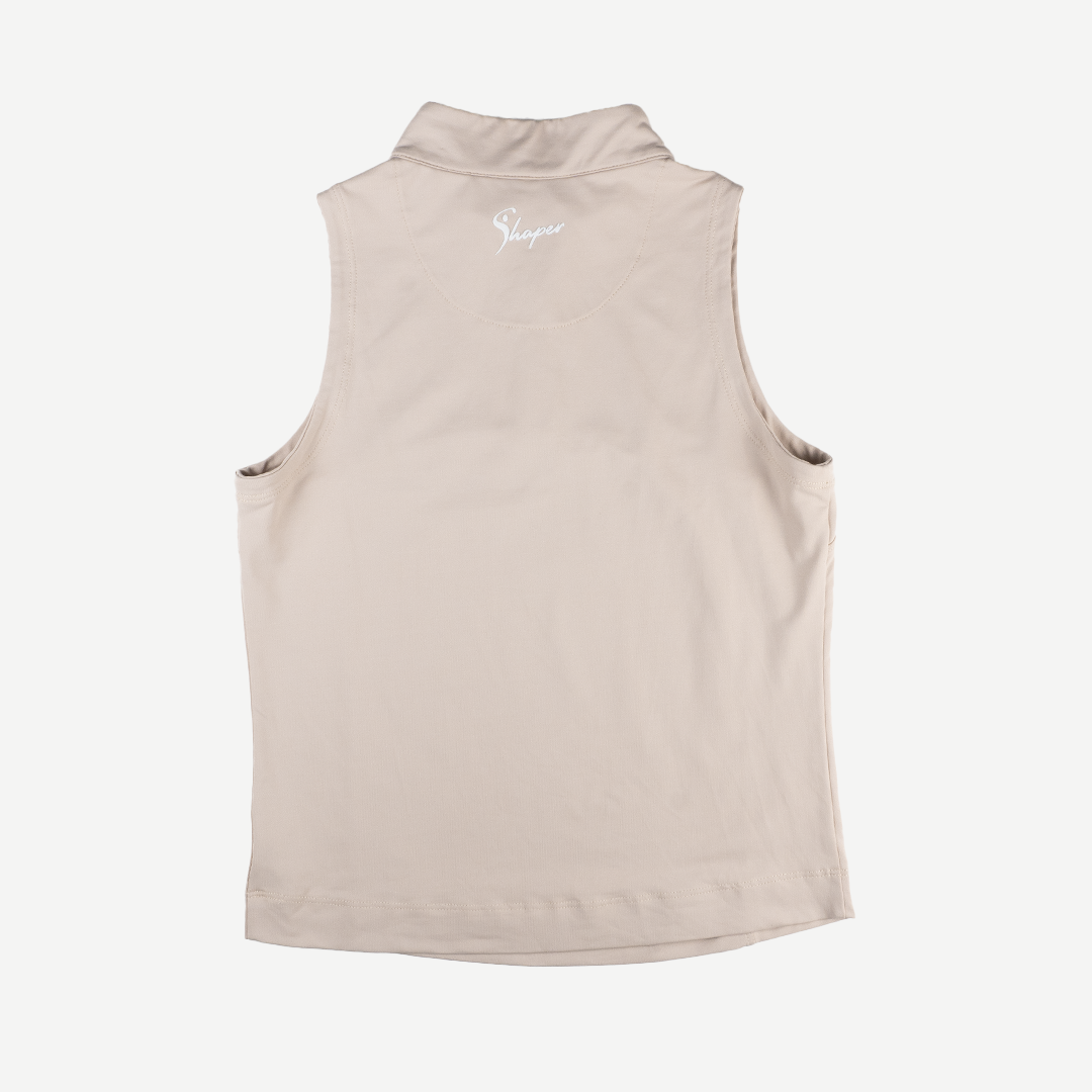 Women's Mary Jane Sleeveless 1/4 Zip